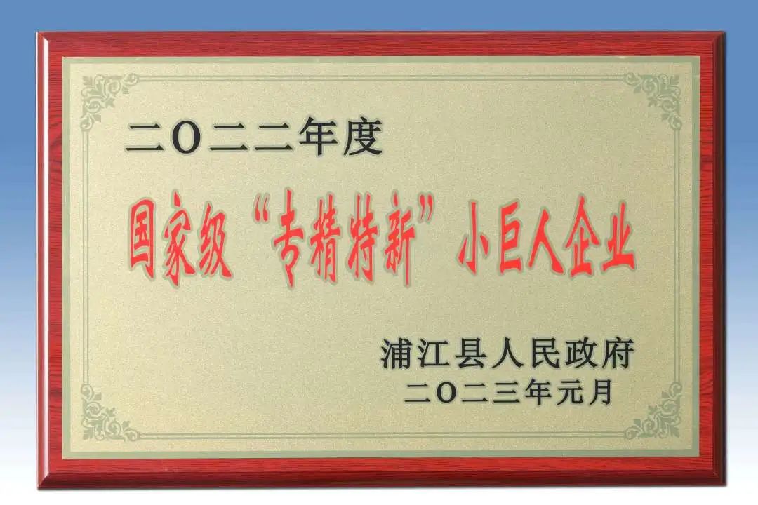 喜添國(guó)家榮譽(yù)！杭機(jī)入選國(guó)家級(jí)專(zhuān)精特新“小巨人”企業(yè)